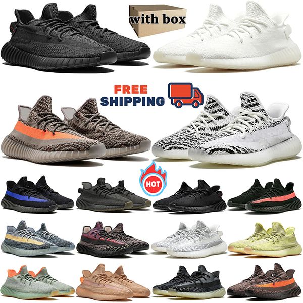 

Free Shipping with box men women designer running shoes black white blue red yellow green pink mens trainers sports outdoor sneakers