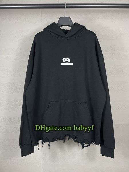 

Men hoodie designer hoodie High quality Sweatshirt Premium Hoodie Streetwear Old retro style letters Men Plus size hoodie Fashion pullover 8939 sweater, 8939-black