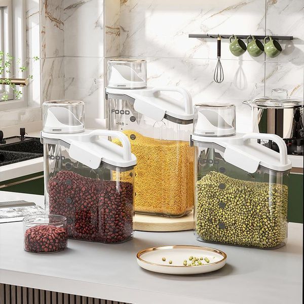 

Household Storage Containers Preserved Fruits Grains Nuts Moisture And Insect Proof Sealed Jars Kitchen Food Savers Stay Fresh Box
