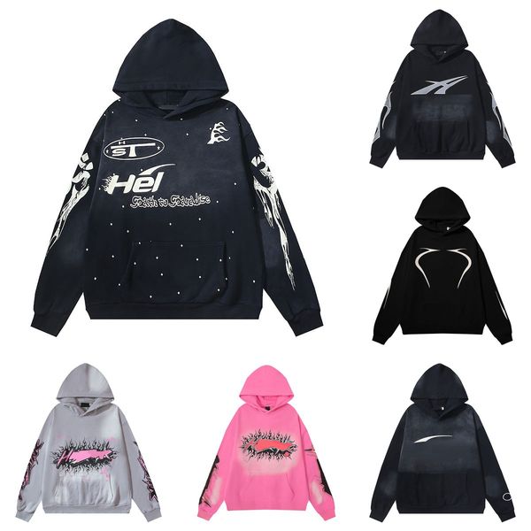 Designers hoodies Designer Luxury Brand Hoodie Men Women Y2K Rapper Hip Hop Summer Classic Vintage Graphic Long Sleeve Sweater Heavy Cotton