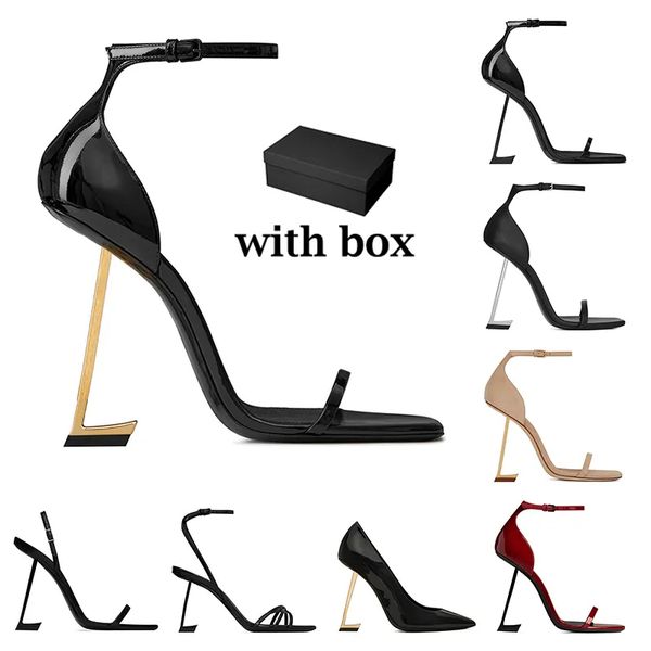 

Free Shipping with box designer high heels women Dress Shoes patent leather triple black gold nuede red silver womens lady fashion sandals Party Wedding Office pumps, Grey