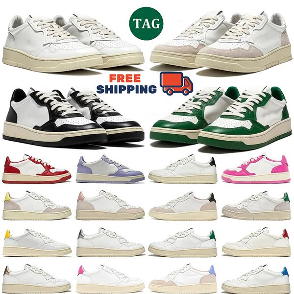 

Free Shipping Designer Casual Shoes Medalist Sneaker Action shoes Upper Two-Tone Leather Suede Low Panda Lows Loafers Platform Woman Trainers 35-45, Grey