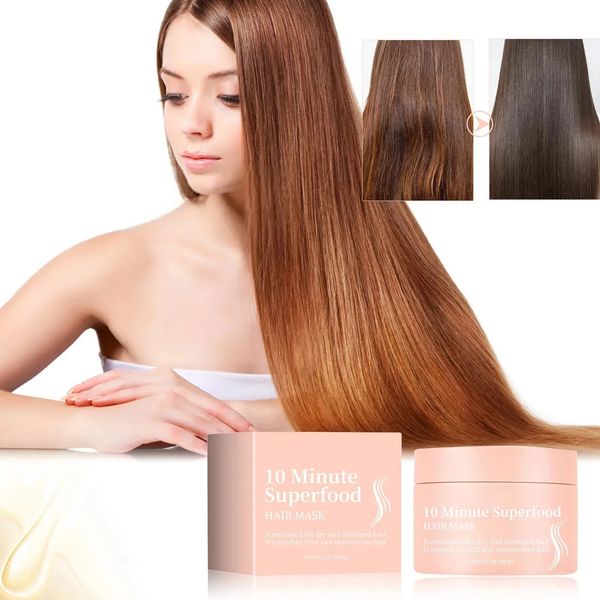 

2024 Glimmer 10-Minute Vitamin-Infusion 10 Minute Superfood Glimmr Hair Mask For Thicke 120ml free shipping