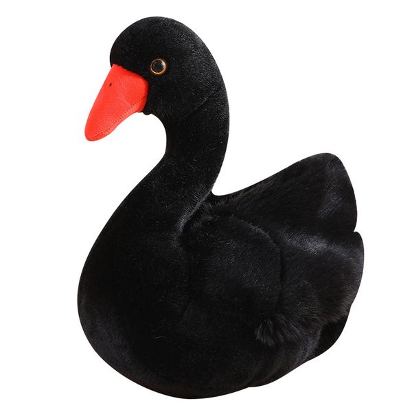 

45cm Stuffed Bird Plush Simulated Model Vulture Eagle Pelican Flamingo Swan Bolster Pillow Home Baby Cartoon Doll, Yellow