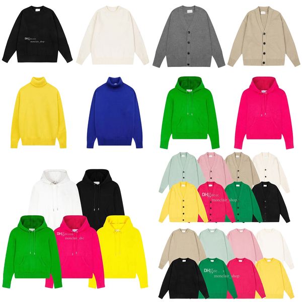

2025 mens sweaters y2k hoodies designer sweater heart classic knitwear womens candy-colored pullover sweater cardigan crew neck streetwear asian size, W10