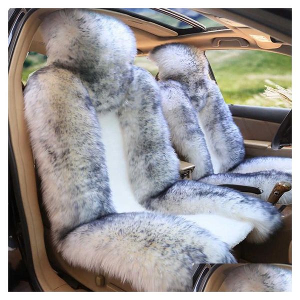 

Seat Covers Car Front Cover Fur Steering Wheel Pink Wool Winter Essential Furry Fluffy Thick Faux T221110 Drop Delivery Automobiles Dhtj4 ry