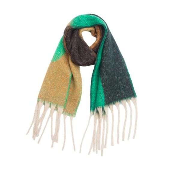 

Women s Edges ilk Color-blocking Edge en Cotto Top Designer with Scarf Design silk designers ece nice Deigner deigner Deign