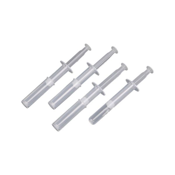 

Long-Nozzle Women's Personal Care Gel Tubes - 84mm Length, 3mL Capacity