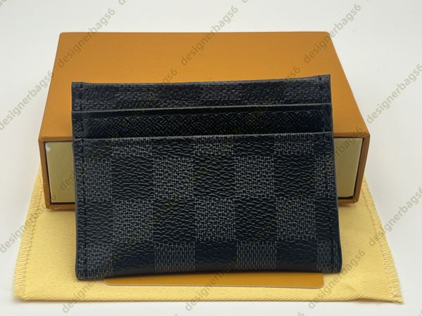 

designer bag wallet luxury Top Card Holder Wallet cardholder France Paris plaid style men wallet women wallet with box coin purses Passport folder Wallets M60223 bag, #23
