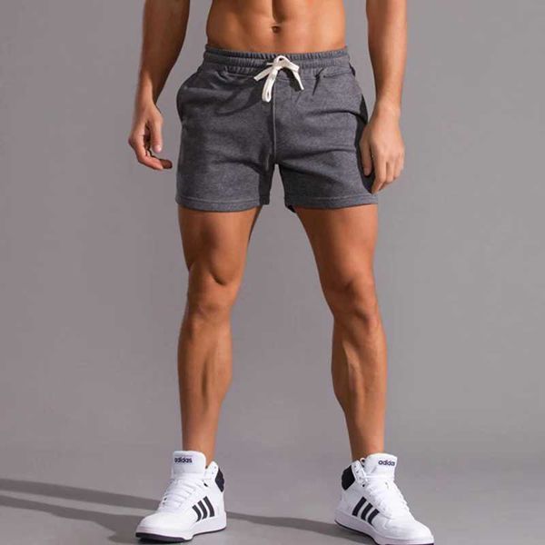 Stay Cool and Stylish: Men's White Cotton Casual Sports Shorts