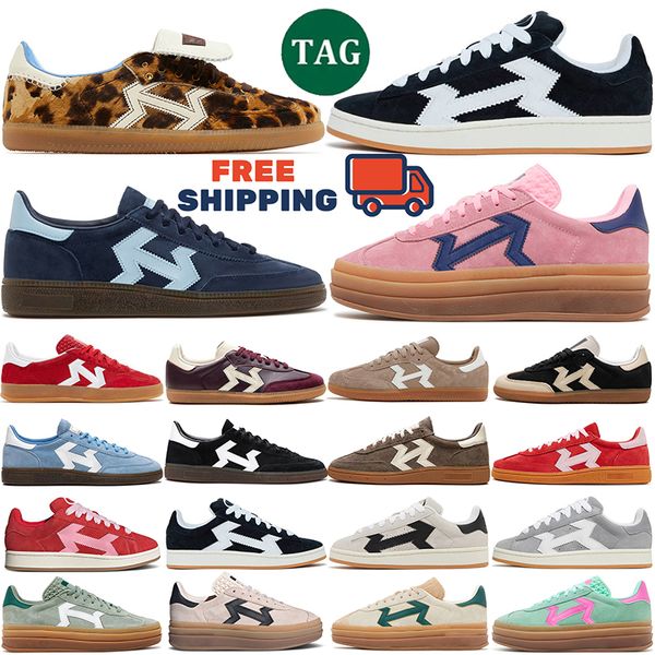 

Free shipping designer casual shoes for men sneakers womens platform chaussure Black White Gum Red Green Suede Blue Silver outdoor sports mens trainers