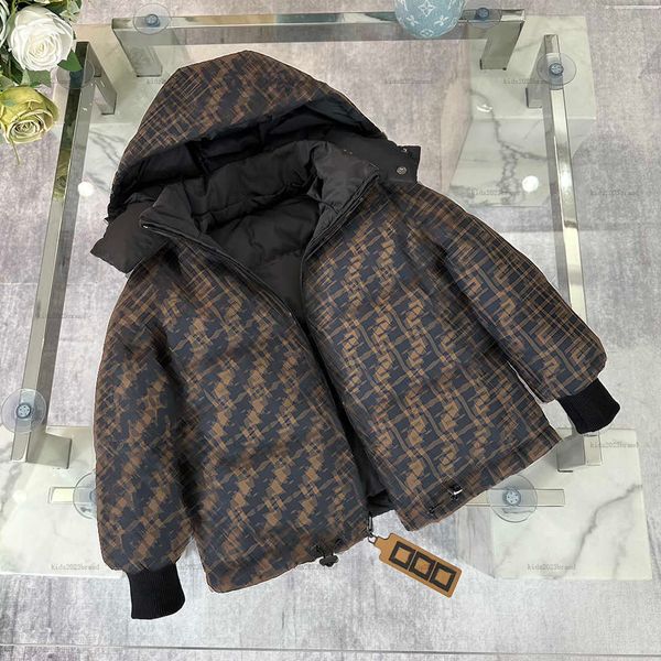 

Double Sided Down Coat for Warm Winter, Kids Designer Clothes (Size 100-160 CM), Red