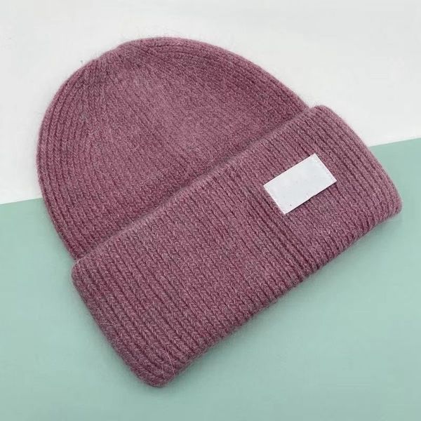 

beanie designer winter hat luxury beanie knitted bonnet thicken warm soft fashion mutze outdoor cold proof womens luxury beanie skull cap beanies hats fur hat, M6
