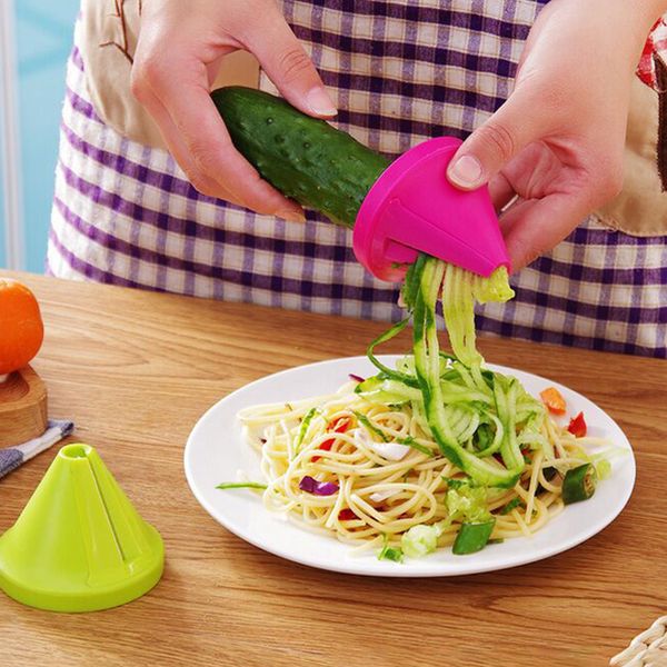 

Home Kitchen Spiral Peeler Multifunctional Stainless Steel Rotary Fruit Vegetable Scraping And Peeling Slicer Wholesale