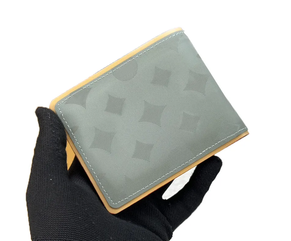 

High quality Designers Luxury Genuine Leather Wallets cardholder France Paris plaid style luxurys mens wallet designers women wallet Purse Crossbody Bag, L#22