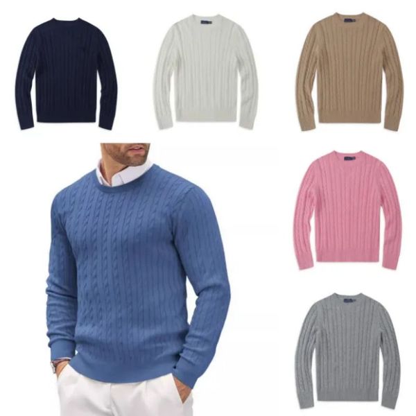 

mens designer sweater pullover polo sweater business mens jumpers autumn and winter hot selling long sleeve crew neck sweaters Luxurys Clothing, Gray