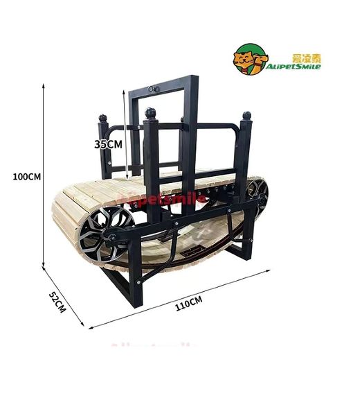 Customized mini dog treadmill walking machine/slat mill for pit bull