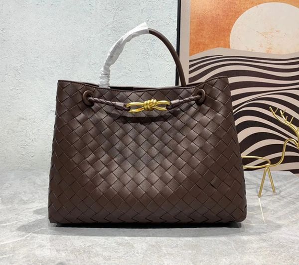

Top Quality Designer Handbags Woven Genuine Tote Bag Large Capacity Womens Shoulder Bags Leather Brown Handbag Black Purse Crossbody Hobo Red, Burgundy
