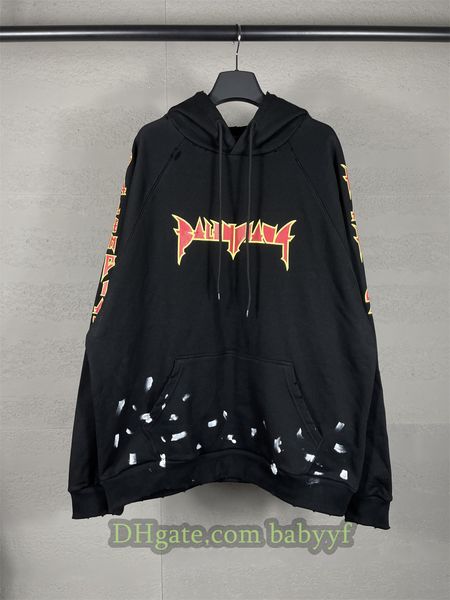 

Men hoodie designer hoodie High quality Sweatshirt Premium Hoodie Streetwear Old retro style letters Men Plus size hoodie Fashion pullover 8057 sweater, 8057-black