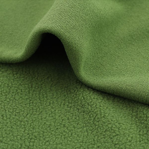 

100D ultra-fine polar fleece single brush single shake 130g polar fleece school uniform standard a large number of stock