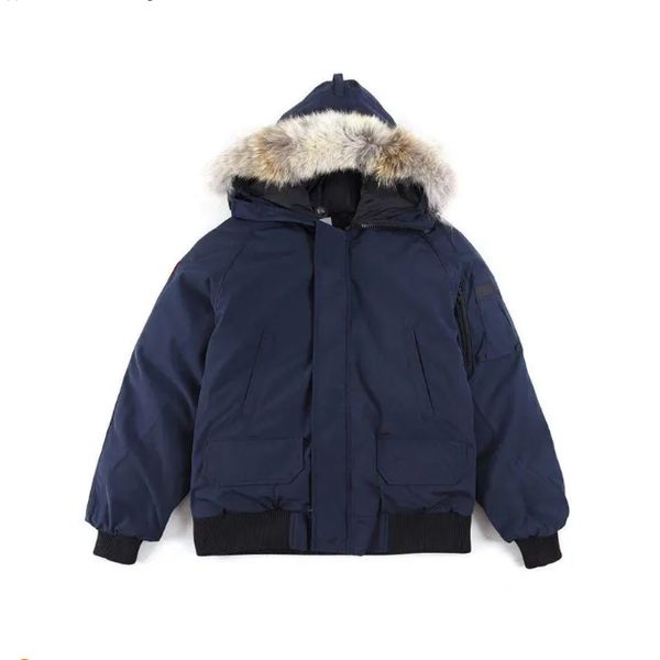 

Mens Canada Coats Down Real Big Wolf Clothing Casual Classic High Quality Weste Winter Warm Outerwear Parka Puffer Designer Jackets Ab8, Burgundy