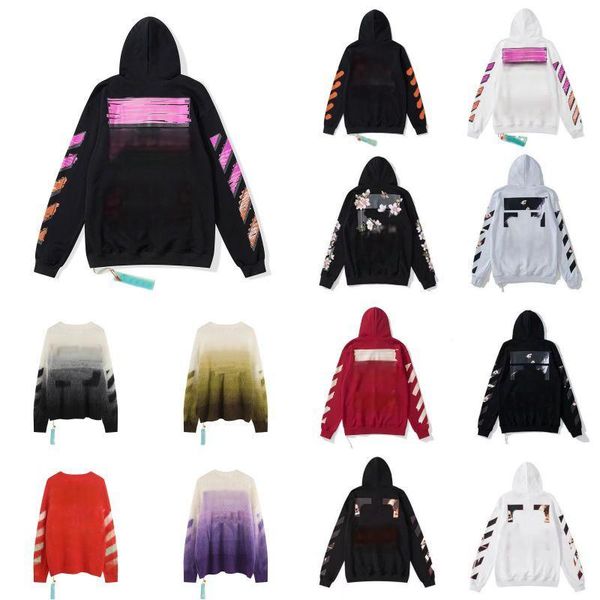 

designer sweater hoodie sweatshirt jumper mens designers allover tech fleeces sweaters printed otton knit crewneck men women letter sportswear, Colour 1