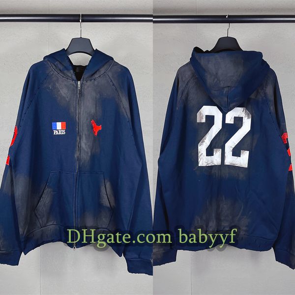

Men hoodie designer hoodie High quality Sweatshirt Premium Hoodie Streetwear Old retro style letters Men Plus size hoodie Fashion pullover 8063 sweater, 8063-navy
