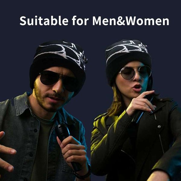 

Beanies Knit Str bonnet Double-Layer winter Men beanie ted soft Winter Win Headwear Women oft good Beanie hat s Hat Spider for