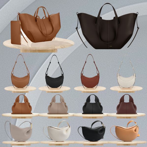 

High quality Cyme bag designer bag handbag leather bag luxury crossbody bag armpit bag mini bag shoulder bag PO1ene, #14 small