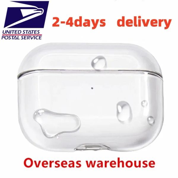 

For apple Air pods pro 2 2nd generation 3 Headphone Shockproof Case Accessories Solid Silicone Cute Protective Earphone Cover Wireless Charging Case