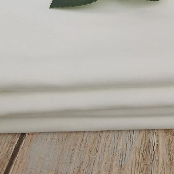 

Cotton Pure White Thickened Fabric for Manufacturers - Twill Cloth with Pockets