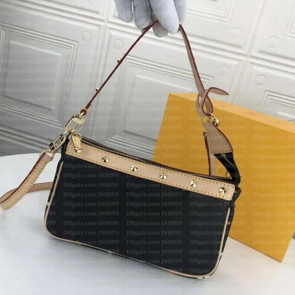 Designer Bag Vintage Colorful Old Flower Handbag Crossbody Shoulder Bags Genuine leather Colorful patterns Women Messenger Bags Blue Denim flower purses Pochette