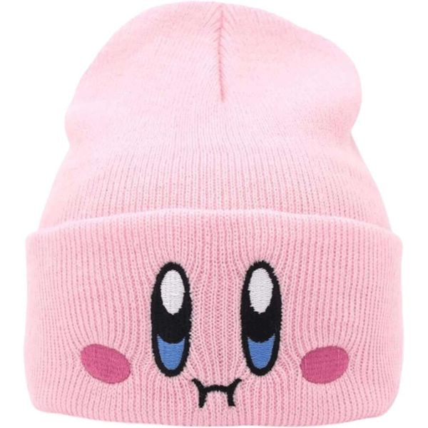 

winter Adult Hat for Beanie Hats Knit Embroided s bonnet Kawaii Accessories beanie oft soft hat Win Face Cut Acceorie