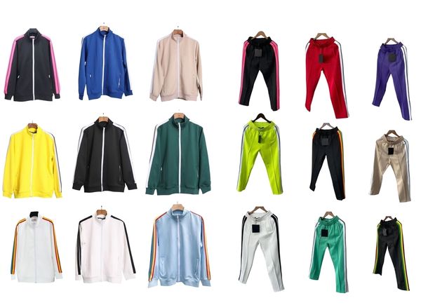 

Men's set Womens tracksuits sweatshirts Suits Men Retro Casual Track Sweat Suit Coats Designers jackets hoodies pants sportswear classic senior top1, No.3