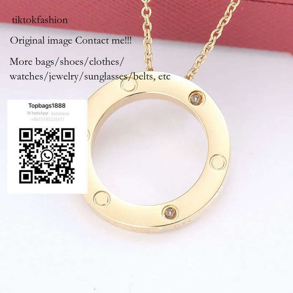 

Love Necklaces Women Round Pendant Stainless Steel Couple Fashion Jewelry for Neck Christmas Valentine Day Gifts Girlfriend W