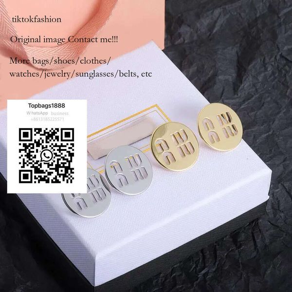 

Gold titanium stud for women minimalist ladies sier Valentine's Day party exquisite gift earrings designer jewelry. tiktokfas