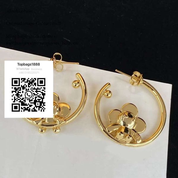 

gold Little wer Fairy fashion earrings for women personality designer jewelry free postage. tiktokfashion