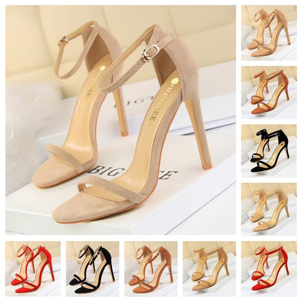 

Sexy Sandals New Women Summer Mid Heels Shoes Brand 2023 Designer Chunky Party Wedding Dress Shoes Pointed Toe Pumps Zapatillas, White