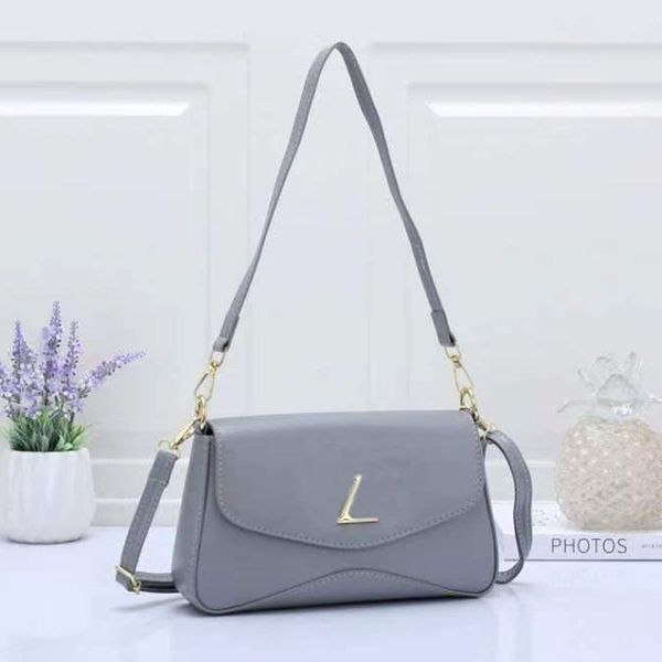 

Designer bag Woman Women luxurys Classic Shoulder bag leather Chain bag Handbags Messenger bag Clutch Flap crossbody Wallet lady clutch Fortune bag 27, Grey