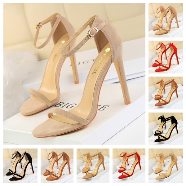 

5cm Chunky High Heels Shoes Ladies Glitter Studded Pumps Women Crystal Pointed Toe Tacones Mujer Office Dress Escarpins Femme, Black