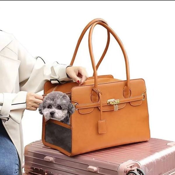 Designer Pet Bag New breathable portable supplies shoulder tote