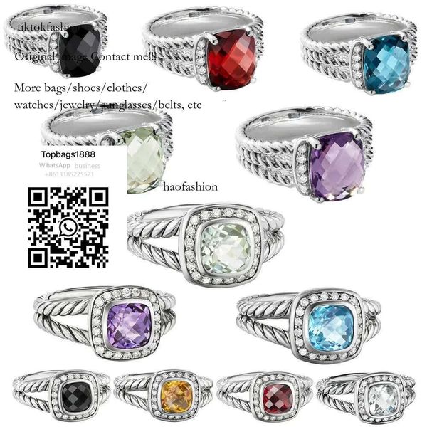 

Designer Hot Selg Band Rings Women Twisted Two Color Cross Pearls Vintage Ring Sterg Sier Dia Wedding Fashion Jewelry Gift ti