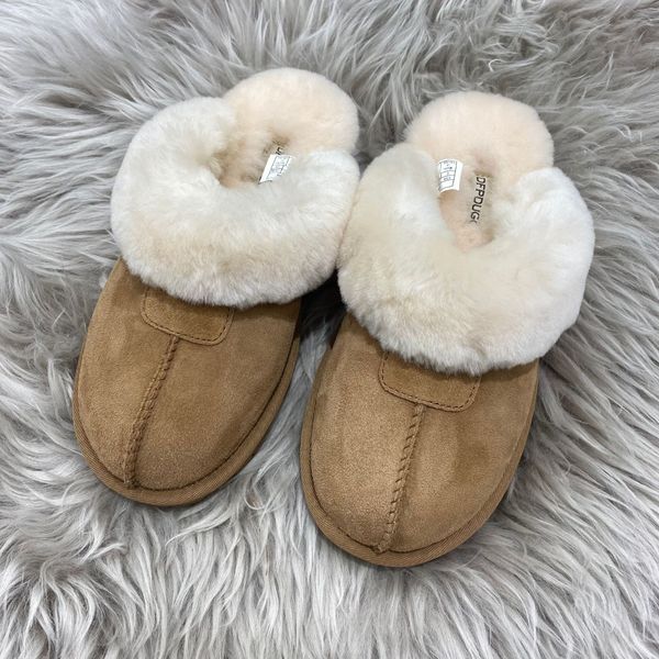 

designer shoes Top quality gsslipper slipper winter ma'am classic Cashmere Autumn and Winter Thick Warm hs boot Cotton Slippers 27a