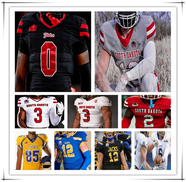 

South Dakota State SDSU College Football Jerseys Mark Gronowski Amar Johnson Kirby Vorhees Griffin Wilde Grahm Goering Adam Bock Dalys Beanum Caleb Francl Ripperda, 2024 men white style