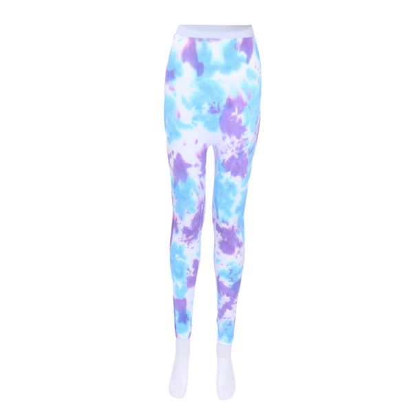 

Seamless drip dye hip lift tight exercise yoga pants, Multi