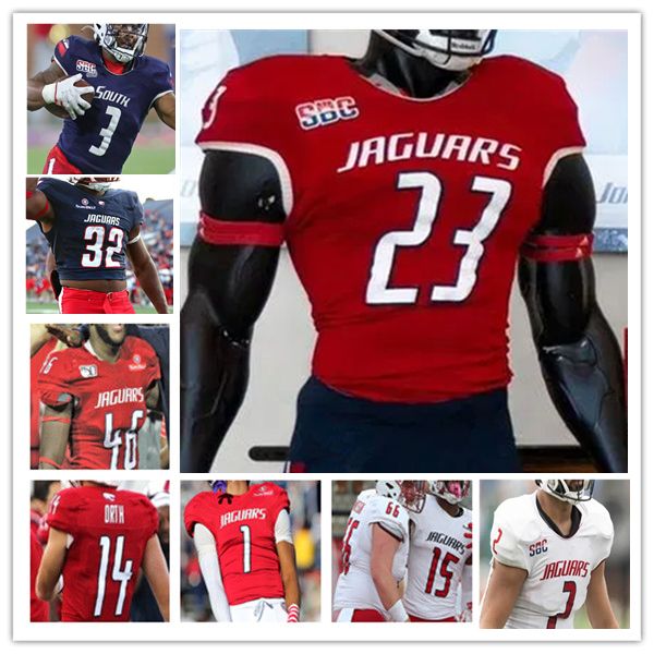 

South Alabama College Football Jerseys Gio Lopez Fluff Bothwell Kentrel Bullock Jamaal Pritchett Jeremiah Webb Devin Voisin Blayne Myrick Scruggs Jaden Voisin, Men red style