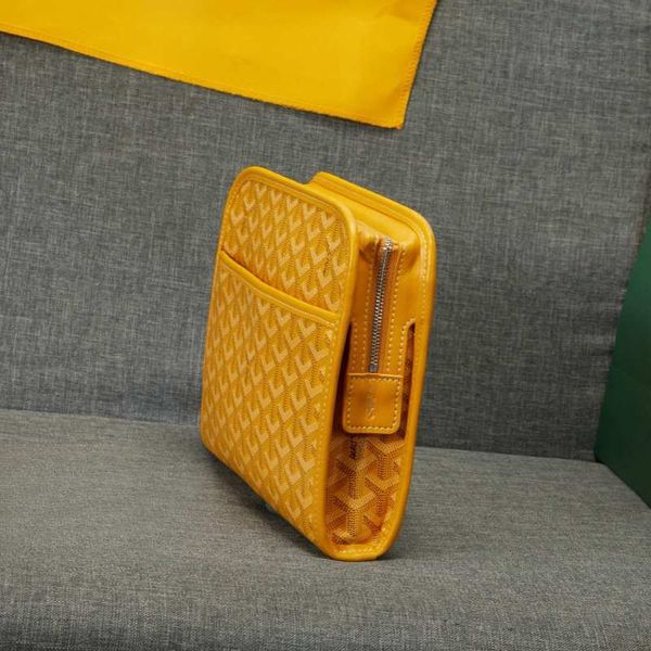 

NEW Luxury Classics women Handbag bag bags Cosmetic bag Designer bag Designer clutch bag Solid color geometric pattern Large Space for Business Trips, Gy12