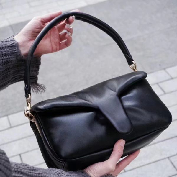 

black designer bag cloud crossbody designer shoulder bags designer women bag luxury mini handbags soft leather flap purses designers woman cross body bags dhgate, Color7