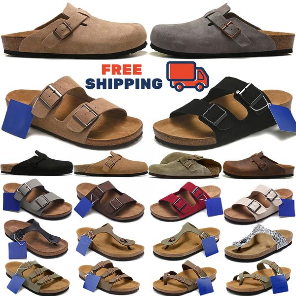 

Free Shipping Clogs Designers Slippers Sandals Slide Platform Flip Flop Mules Clog Leather Suede Women Men Shoes Trainers Outdoor Slipper 35-46, Split