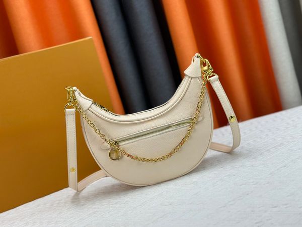 

High quality Moon bag Shoulder Bag Designer Womens Luxurys Handbags chain leather luxury tote bag classics Fashion zipper crossbody bag hobo purse M81166 M81098, #3
